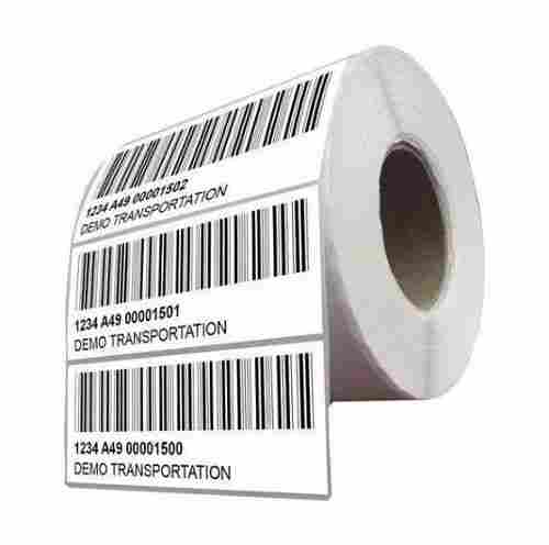 0.5 MM Easy To Use Printed Barcode Sticker Roll