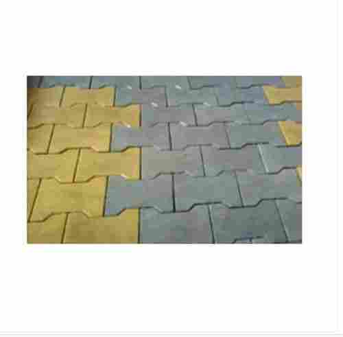 Unbreakable Strong Matte Finish Polished Plain Cement Interlocking Floor Tiles