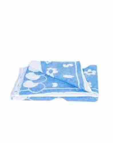 Blue And White Printed Cotton Baby Towels