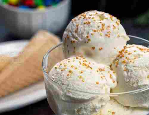 Sweet Tasty And Delicious Butterscotch Ice Cream