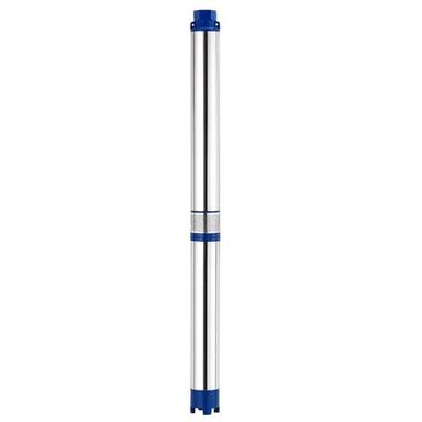 Silver And Blue 25 Meter 3 Horsepower Stainless Steel V3 Submersible Pump 