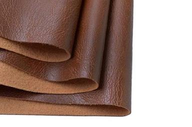 Brown Plain Pattern Wear And Tear Resistant Breathable Durable Synthetic Pu Leather