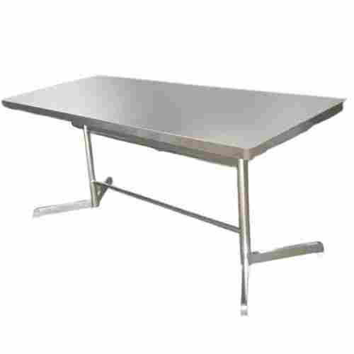 Polished Finish Corrosion Resistance Modern Stainless Steel Table For Outdoor Furniture