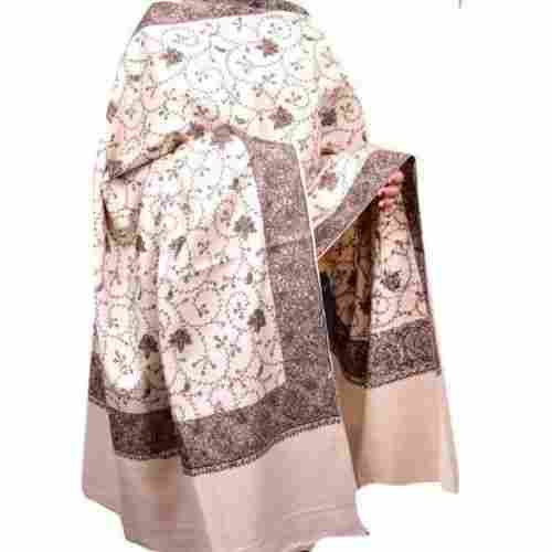 1.5 Meter Printed Woolen Kashmiri Women Shawls for Winter Use