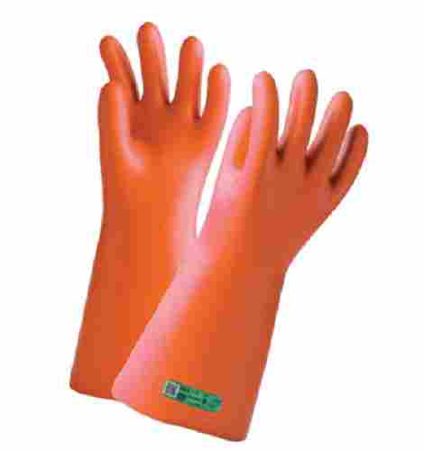 Soft Palm Full Finger Cuff Rubber Electrical Safety Gloves 