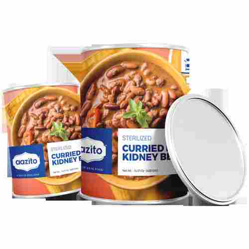 100% Fresh Ready To Eat Canned Curried Kidney Beans