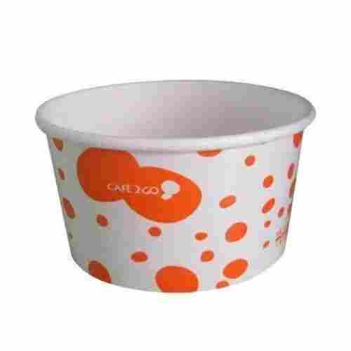 2 Inches Round Cold Resistant Printed Recycled Paper Ice Cream Cup