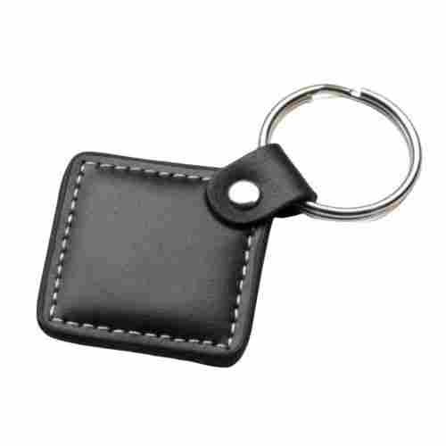 Matte Finished Scratch Resistance Artificial Leather Key Chain