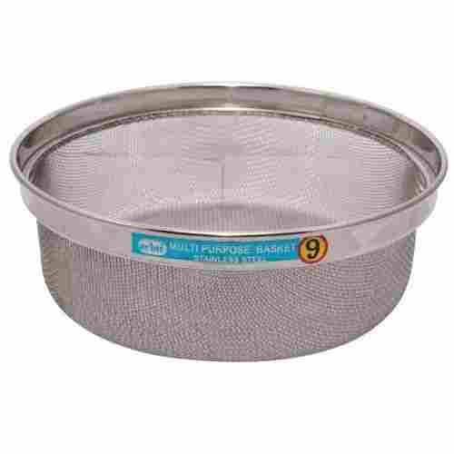 Multipurpose Stainless Steel Basket For Kitchen Use