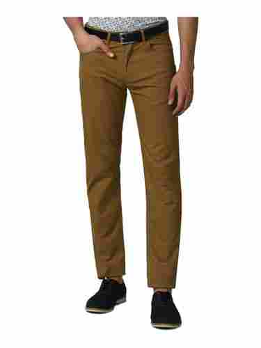 Regular Comfortable Wear Mens Casual Cotton Chino Jeans