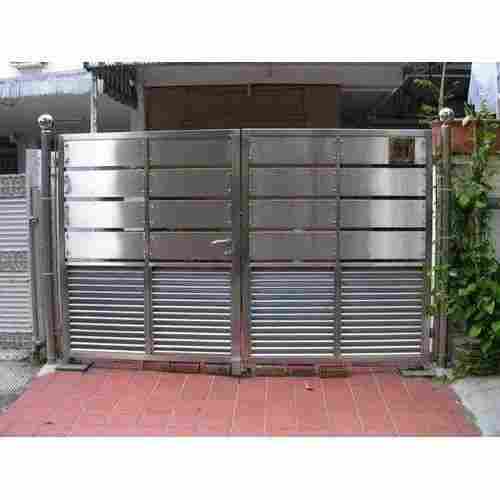 Weather Resistant Defect Free Stainless Steel Main Gate