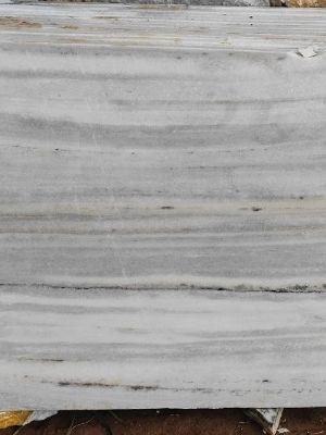 Black 3*2 Feet And 12-15 Mm Thick Makrana Marble Slab For Construction Use