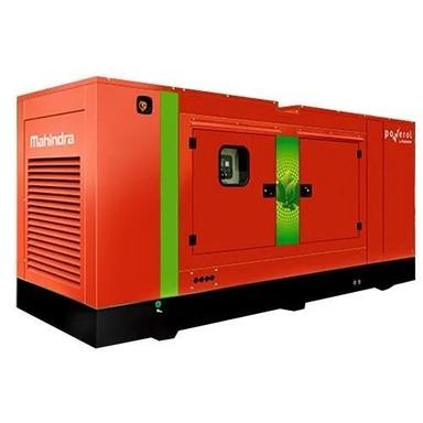 Orange 10X4X6 Foot 125 Kva Color Coated Three Phase Generator