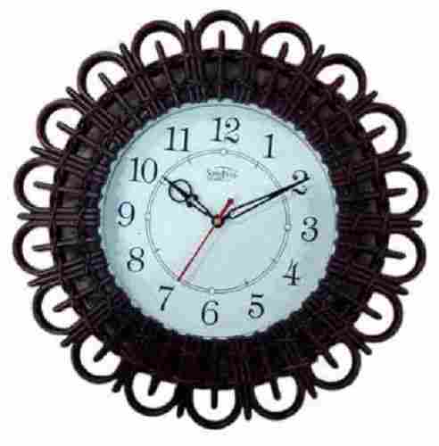 16 Inch Round Plastic Color Coated Designer Wall Clock
