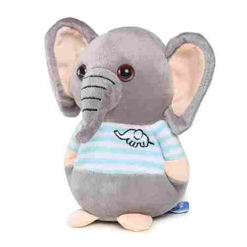 8 Inches Washable Soft Elephant Fur And Plush Stuffed Toy For Kids 