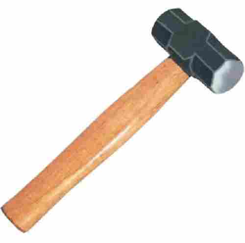 15 Inch Mild Steel And Wooden Hammer For Industrial Purpose