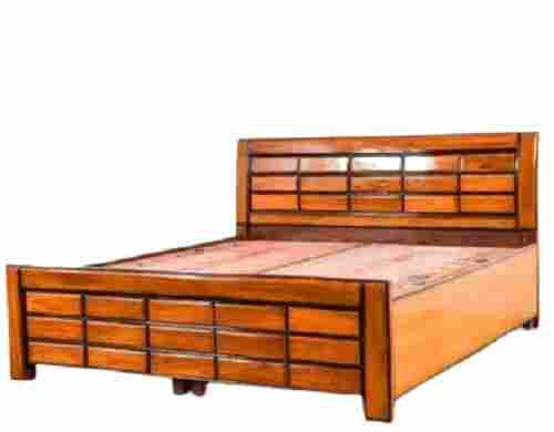 7 X 3 Feet Rectangular Polished Machine Made Solid Wood Bed
