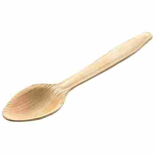 6 Inch Eco Friendly And Disposable Plain Areca Leaf Spoon