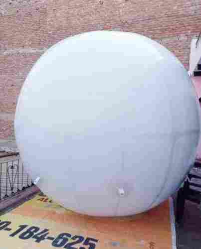 White Color Sky Balloon For Advertising, Diameter 10-12 Feet