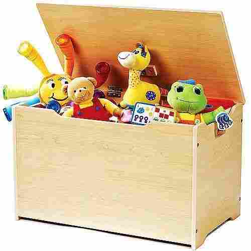24x12 Inches And 14 Mm Thick Rectangular Wooden Toy Box