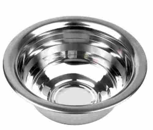 7 Inches And 3 Mm Thick Round Polish Finish Stainless Steel Bowl 