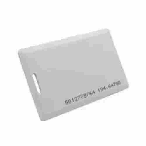 1.2 Mm Thick 86x54 Mm Rectangular Plain Plastic Rfid Card