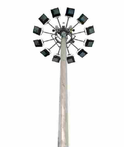 12 Feet And 35 Watt Electrical Mild Steel High Mast Lighting Pole