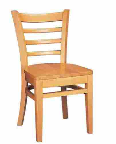 2.5x1 Feet Plain Oak Wooden Chair For Study Room 