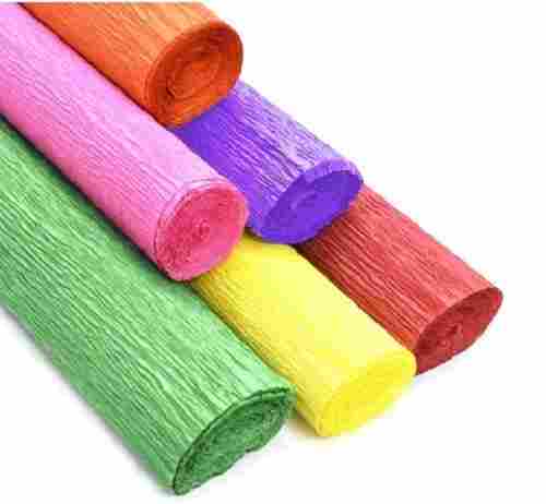 0.55 Mm Decoration Soft Crepe Paper For Domestic Uses