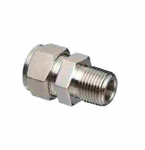 2 Inch Galvanized Round Stainless Steel Male Connector