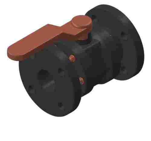 3 Inches 650 Grams Hybrid Polymer Coating Hdpe Flange Ball Valve