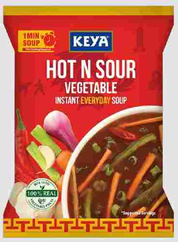 48 Gram Hot And Sour Instant Vegetable Soup for Health Use