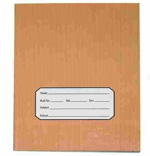 Plain Paper Rectangular Hard Cover School Note Books
