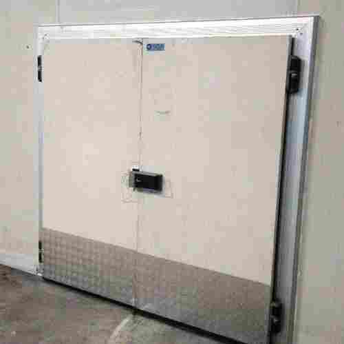 Square Shape Double Leaf Cold Room Door For Construction Use