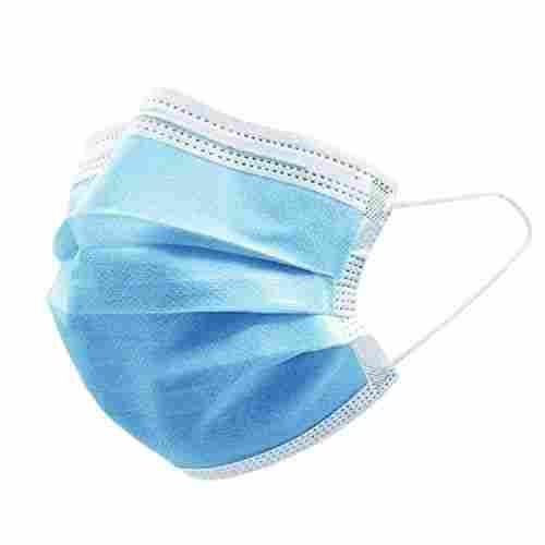 Comfortable Three Layer Non Woven Disposable Face Mask (50 Piece In Pack)