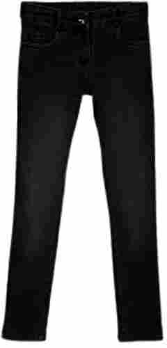 Daily Wear Flexable Slim Fit Straight Style Breathable Plain Denim Pant For Men