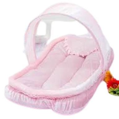 Pink Light Weight Breathable Standard Plain Cotton Baby Carry Bed