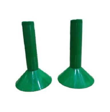 Green Pair Of 2 Round Plastic Y Cone For Textile Industry
