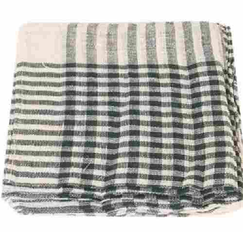 18x18 Inch Rectangular Checked Cotton Duster For Floor Cleaning