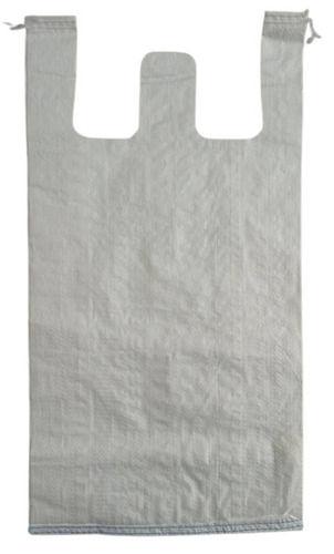 10X14 Inches 5Kg Storage Capacity Plain Polypropylene Plastic Woven W Cut Bag  Packaging
