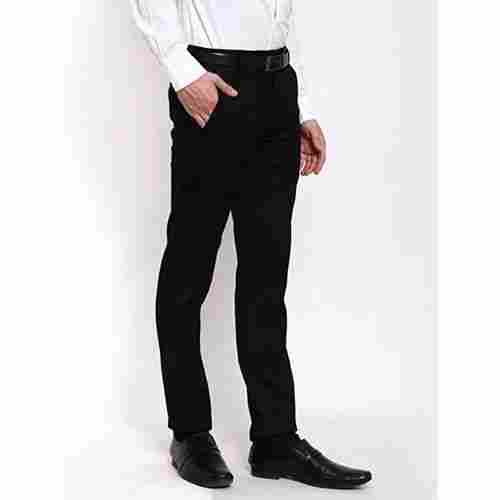Formal Wear Black Mens Trousers, All Size Available