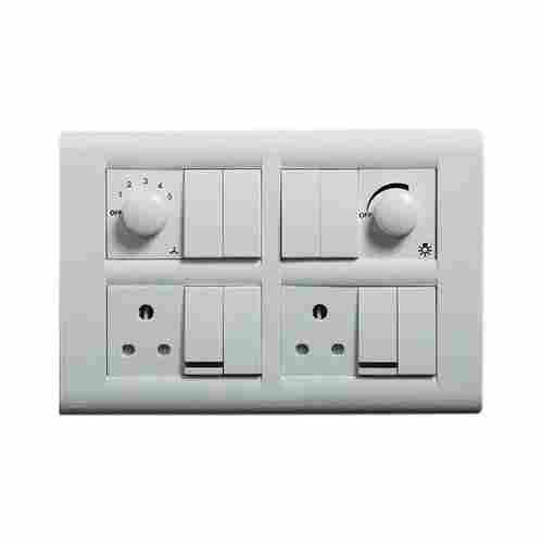 Ip66 Protection 16 Ampere 240 Volts Rectangular Polycarbonate Modular Switch 