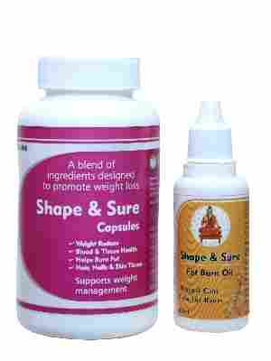 Weight Loss Capsule And Oil Combo Pack