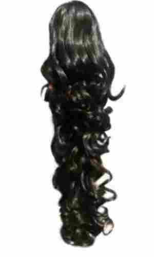 22 Inches Long Glossy And Silky Synthetic Wavy Clip On Hair Wig 