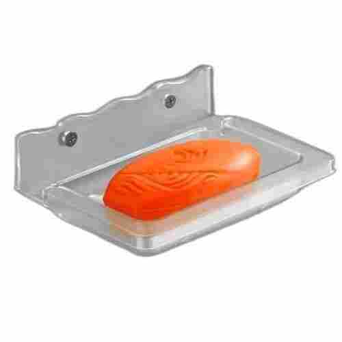 Hdpe Plastic Transparent Rectangular Soap Dish