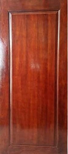 Brown Plain Hinged Open Style Teak Wooden Door Perfect For Any Home Or Office
