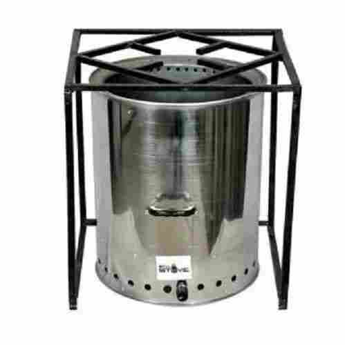 Stainless Steel Floor Mounted Stove