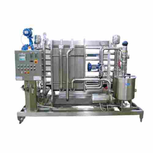 Stainless Steel Body Semi Automatic Milk Pasteurization Plant For Industrial Use