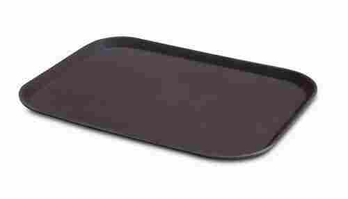 Black Rectangular Plastic Round Sas Tray For Kitchen