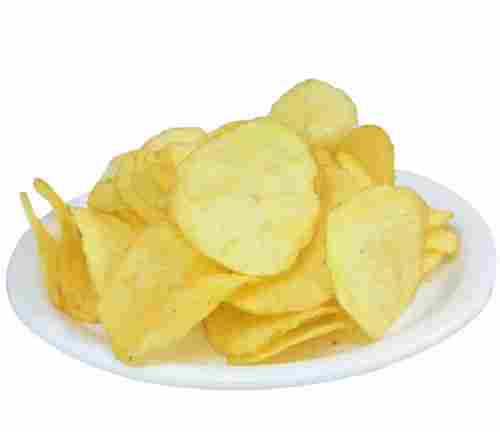 Salty And Crunchy Fried Tasty Dry Potato Chips